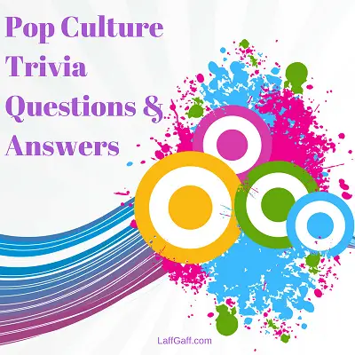 Free printable pop culture trivia questions