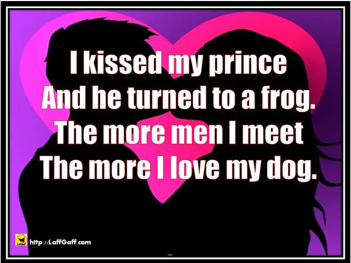 Kissed My Prince - Funny Valentine Poem