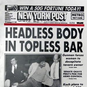 Headless Body Funny Headline 