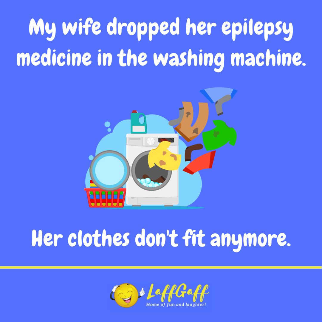 Epilepsy joke from LaffGaff.
