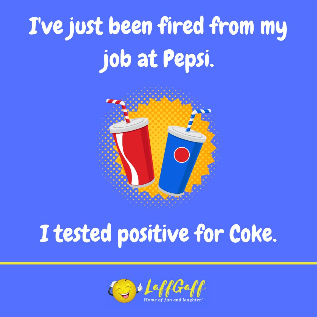 Pepsi joke from LaffGaff.