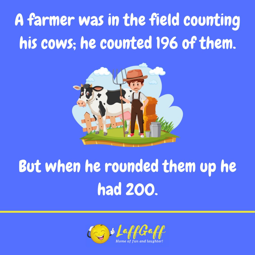 Farmer joke from LaffGaff.