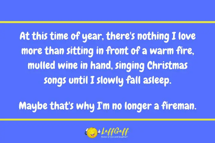 Funny Christmas joke from LaffGaff.