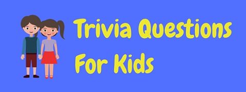 A collection of fun free trivia questions for kids with answers included