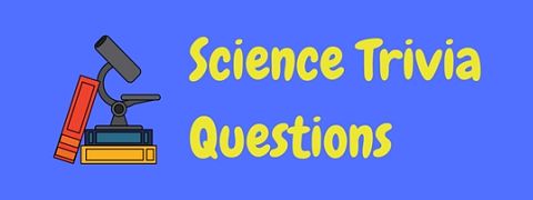 Header image for a page of science trivia questions and answers