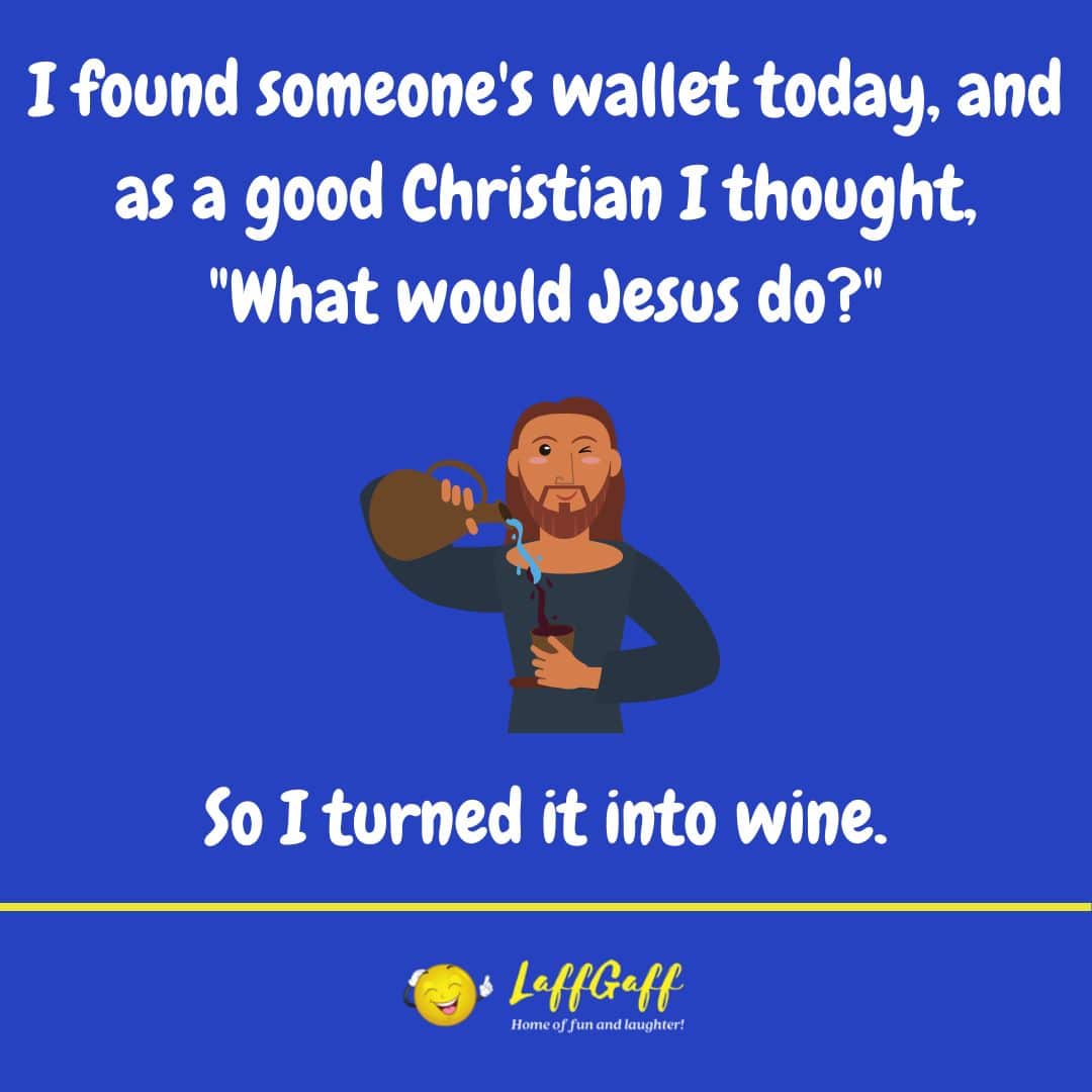 Good Christian joke from LaffGaff.