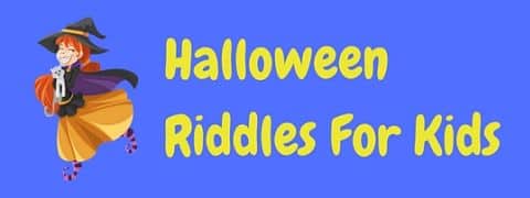 A collection of Halloween riddles for kids