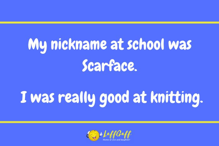 School nickname joke from LaffGaff.