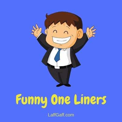 A collection of hilariously funny one liners!