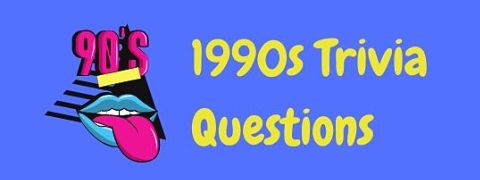 Header image for a page to test your memory with fun 90s trivia questions and answers.
