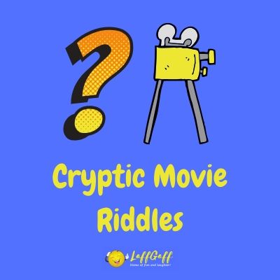 Featured image for a page of cryptic movie riddles.