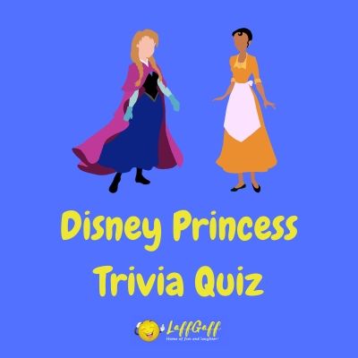 Featured image for a page with a free Disney Princess quiz.
