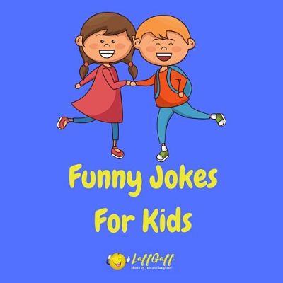 Featured image for a page of funny jokes for kids.