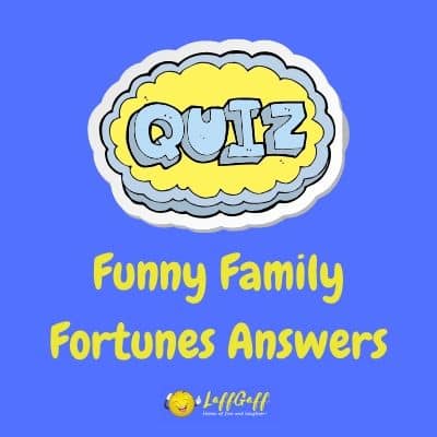 Featured image for a page of funny Family Fortunes quiz show answers.