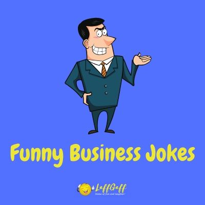 Featured image for a page of funny business jokes.