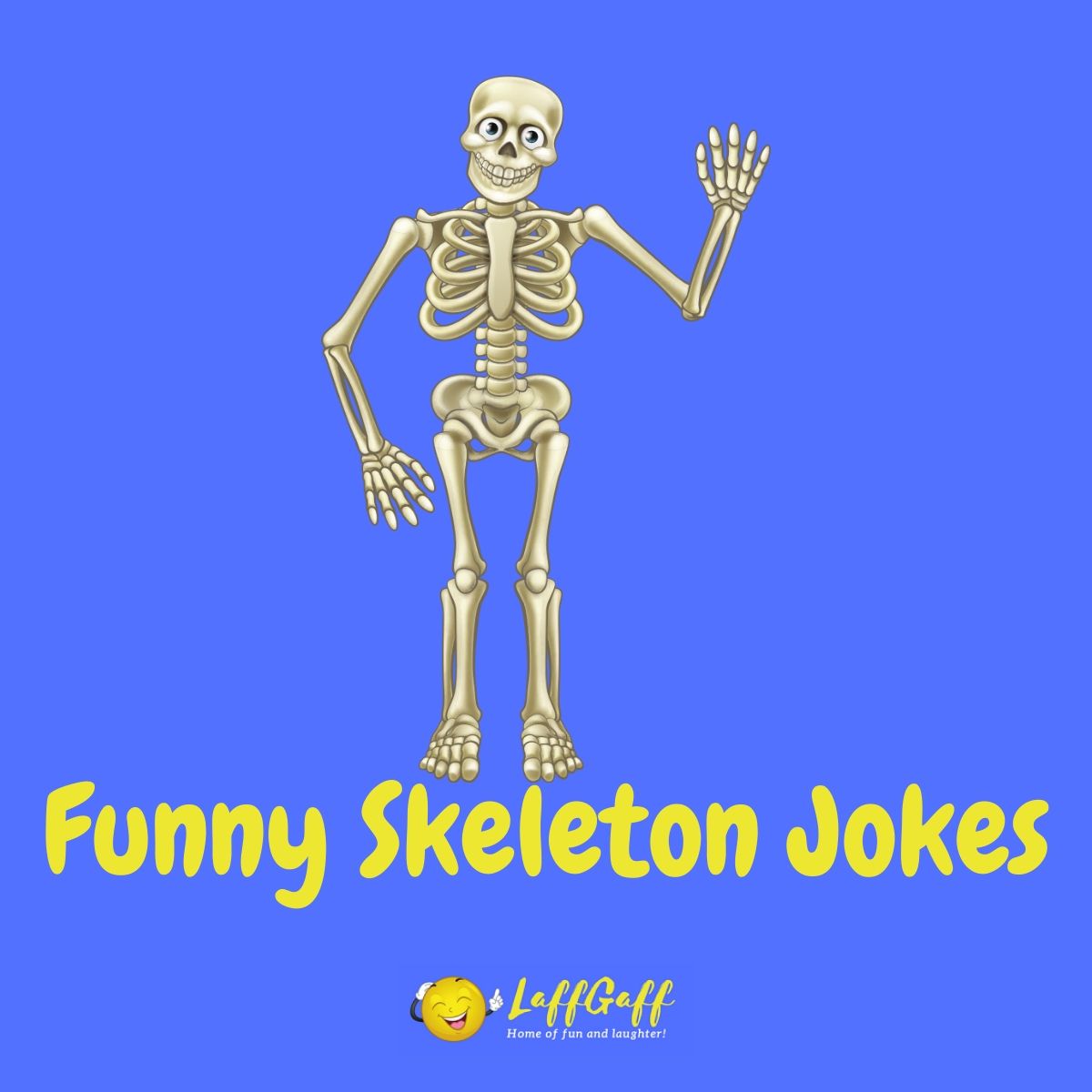 Featured image for a page of funny skeleton jokes.