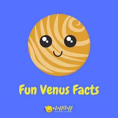 Featured image for a collection of fun facts about Venus for kids and adults alike!
