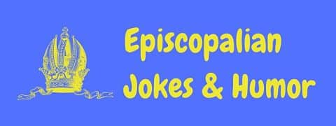 Header image for a page of funny Episcopalian jokes.