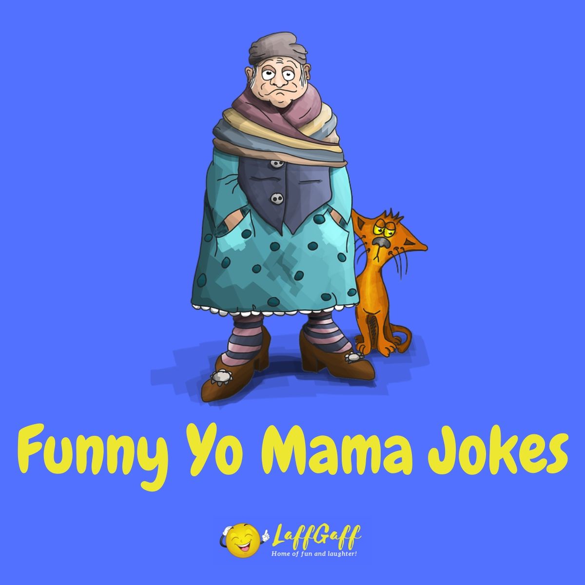 Featured image for a page of all the best funny Yo Mama jokes.