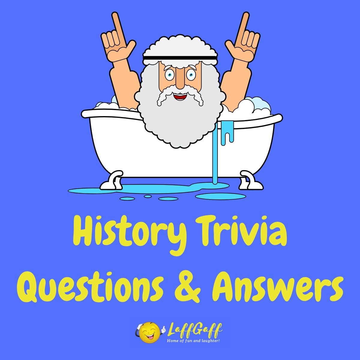 Featured image for a page of free history trivia questions and answers.