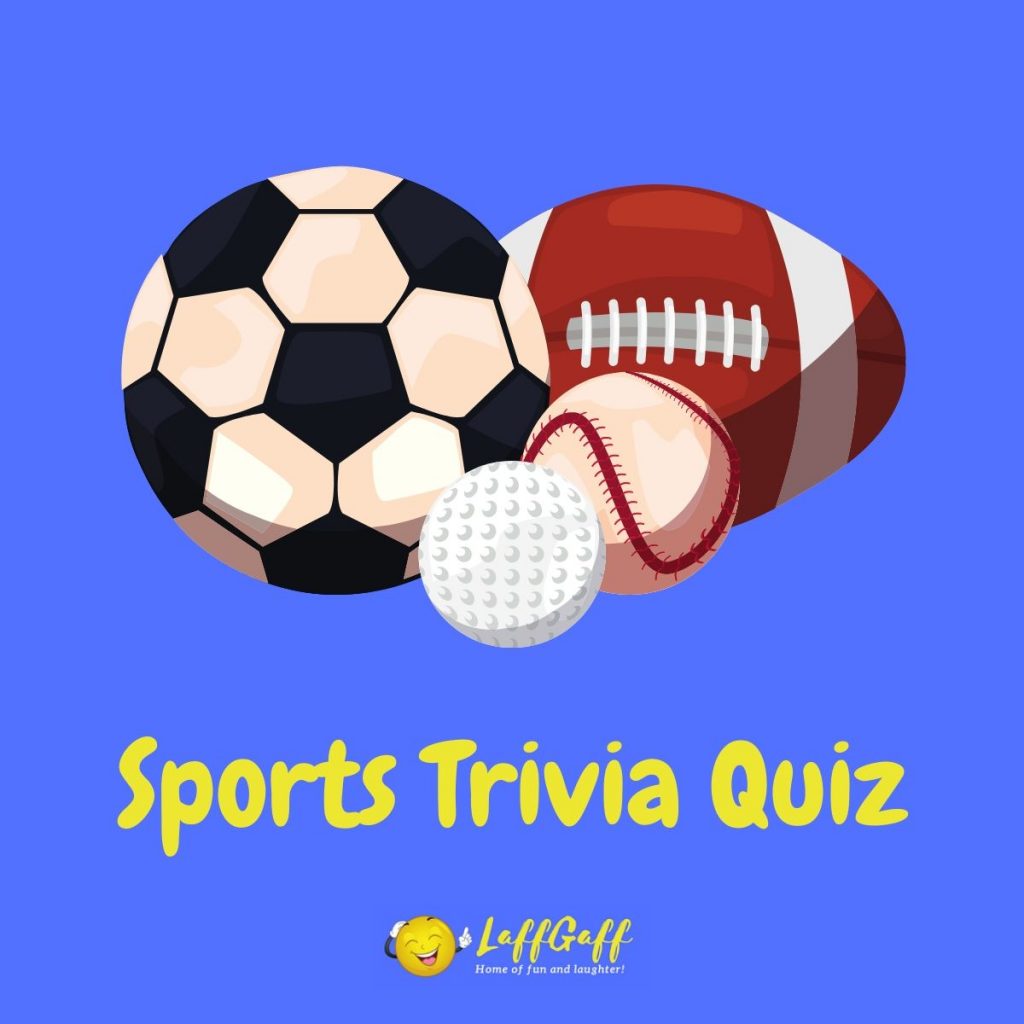 Featured image for a page of sports trivia questions and answers.