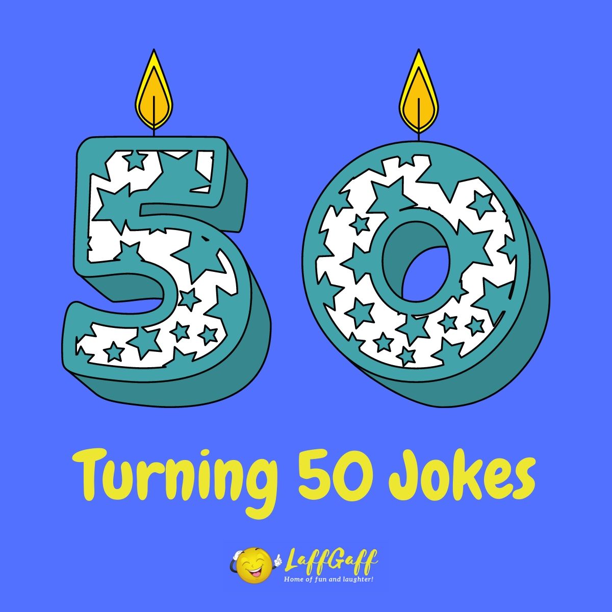 Featured image for a page of turning 50 jokes and sayings.