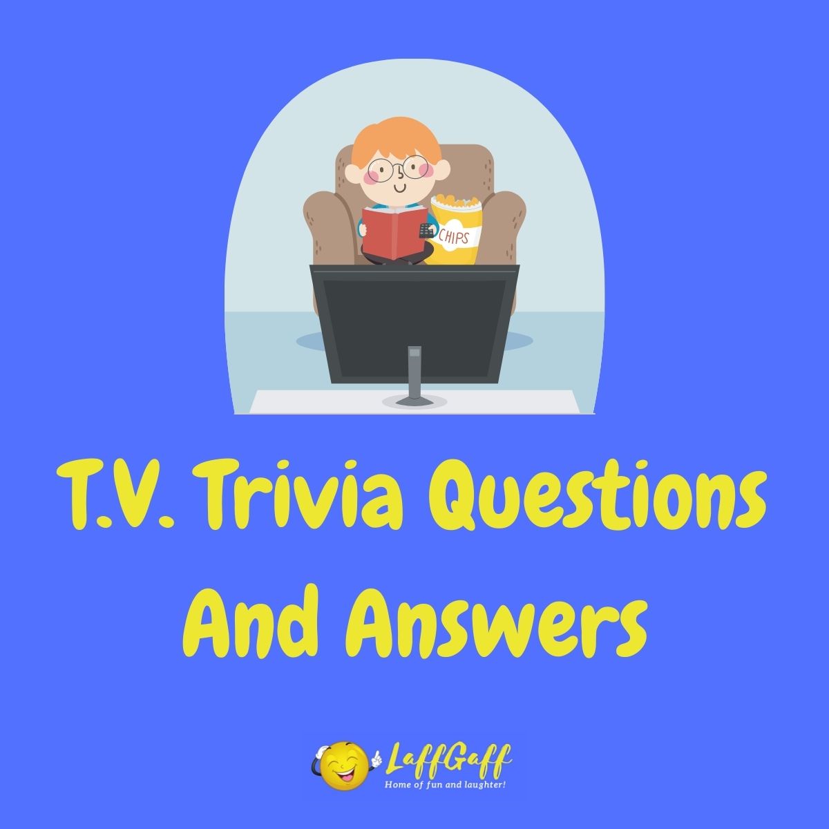 Featured image for a page of T.V. trivia questions and answers.