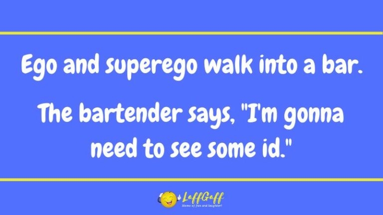 Funny Ego And Superego Joke! | LaffGaff, Home Of Laughter