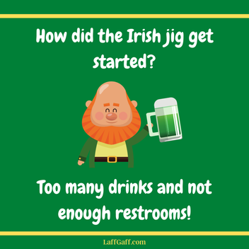 50+ Funny St. Patrick's Day Jokes | LaffGaff, Home Of Laughter