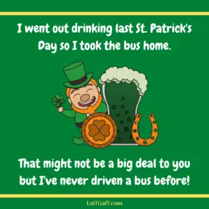 50+ Funny St. Patrick's Day Jokes | LaffGaff, Home Of Laughter