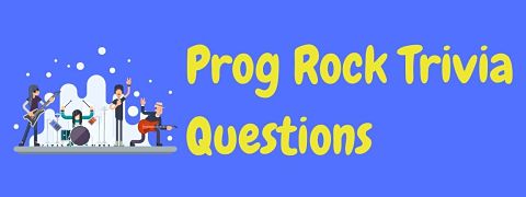 Header image for a page of prog rock trivia questions and answers.