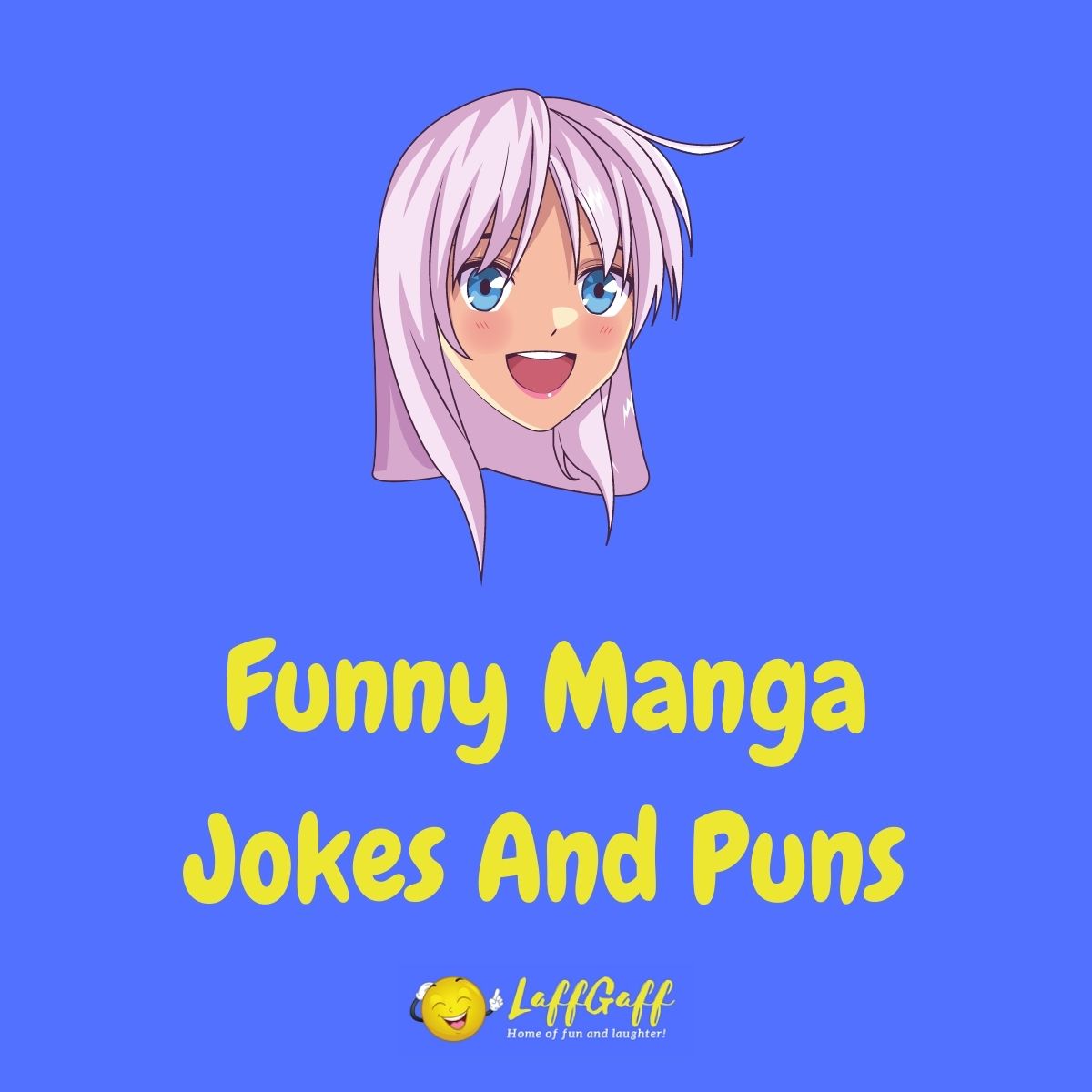 Featured image for a page of funny manga jokes and puns.