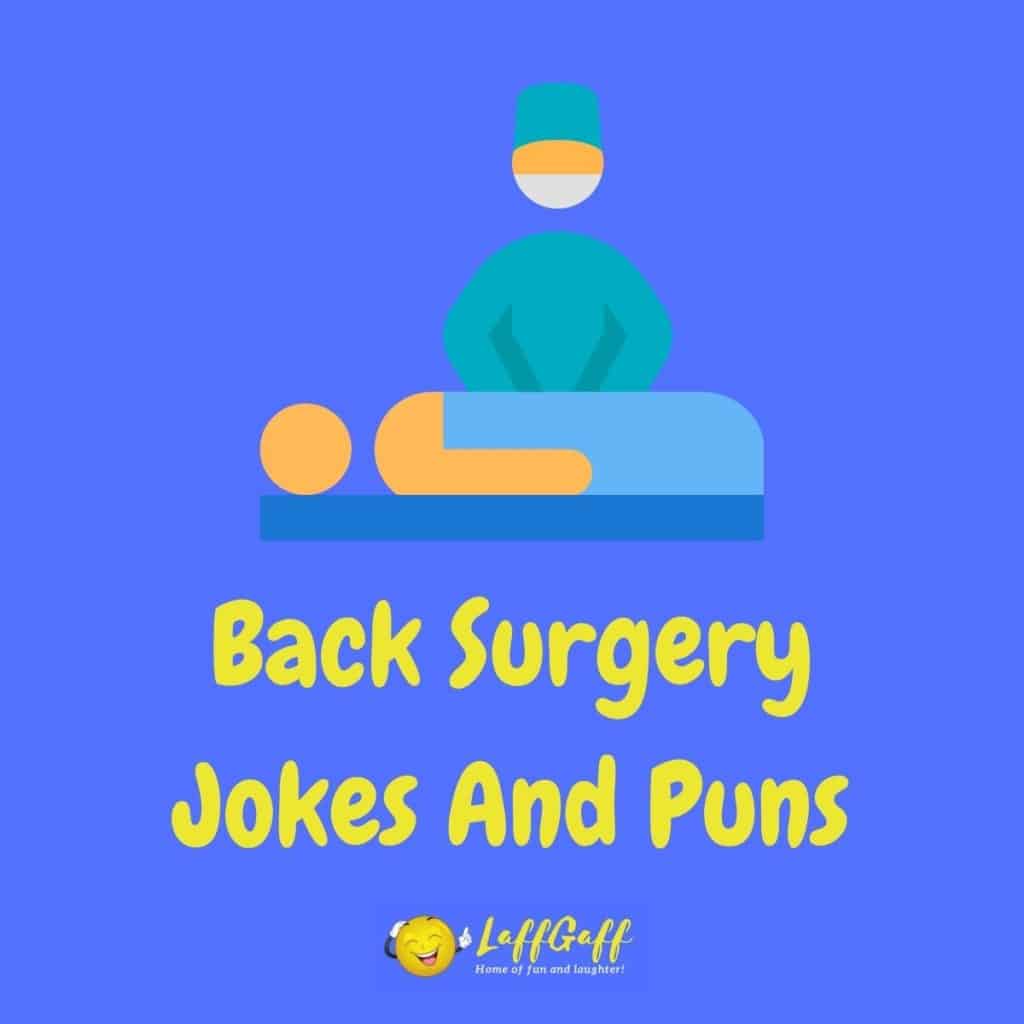 60+ Hilarious Chiropractor Jokes & One Liners! LaffGaff