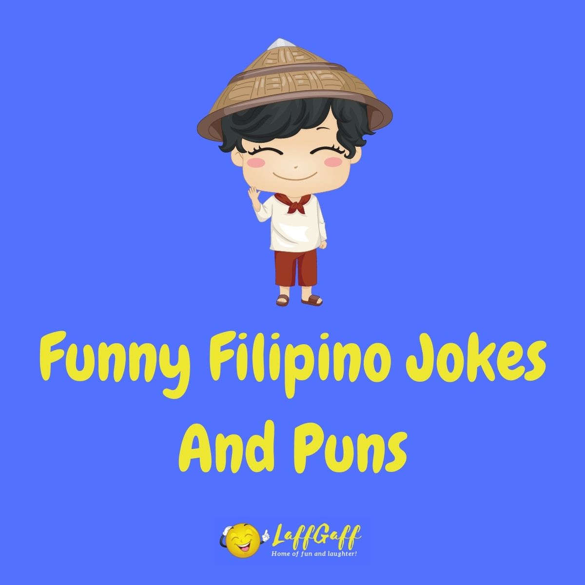 Featured image for a page of funny Filipino jokes and puns.