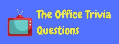 Header image for a page of The Office trivia questions and answers.