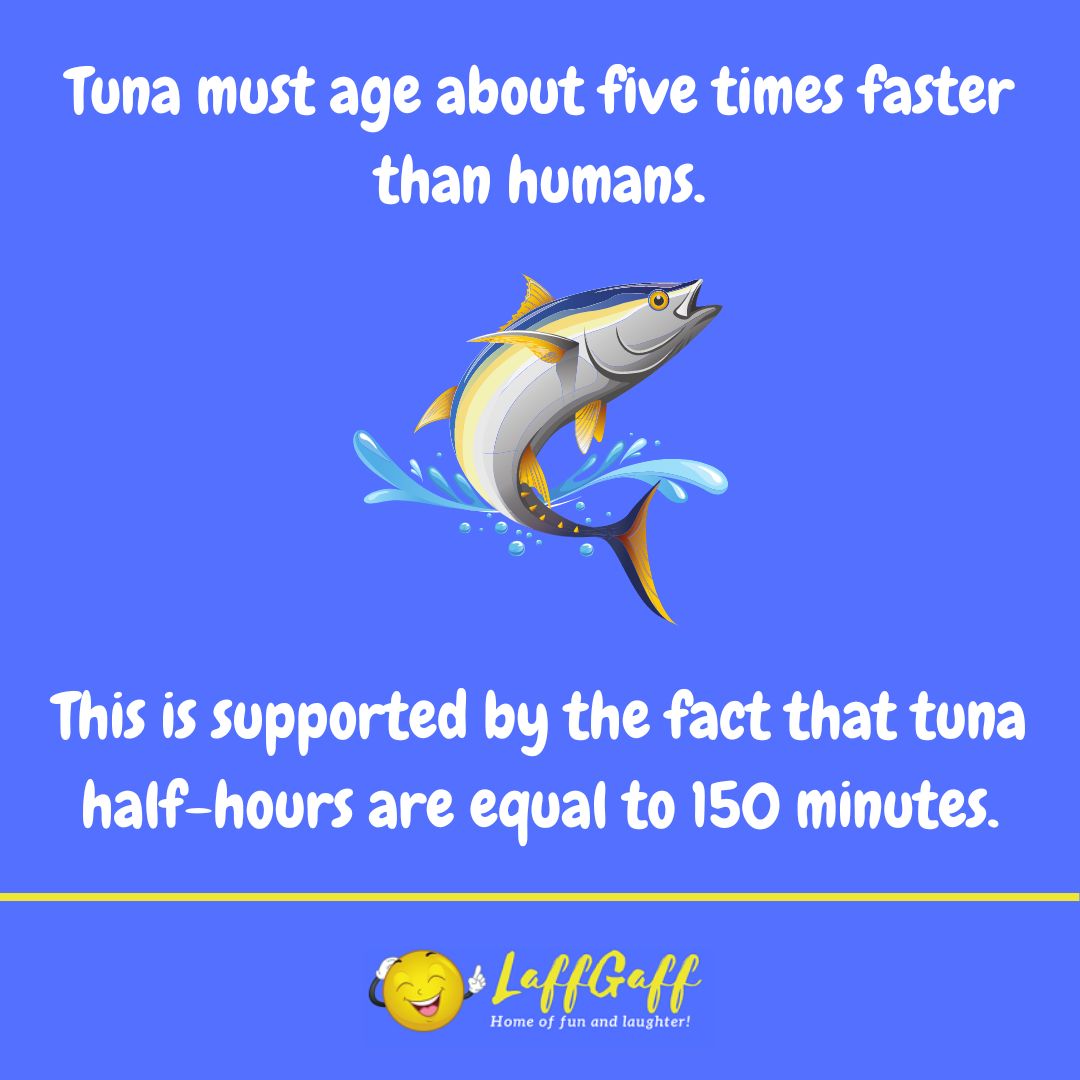 Tuna time joke from LaffGaff.