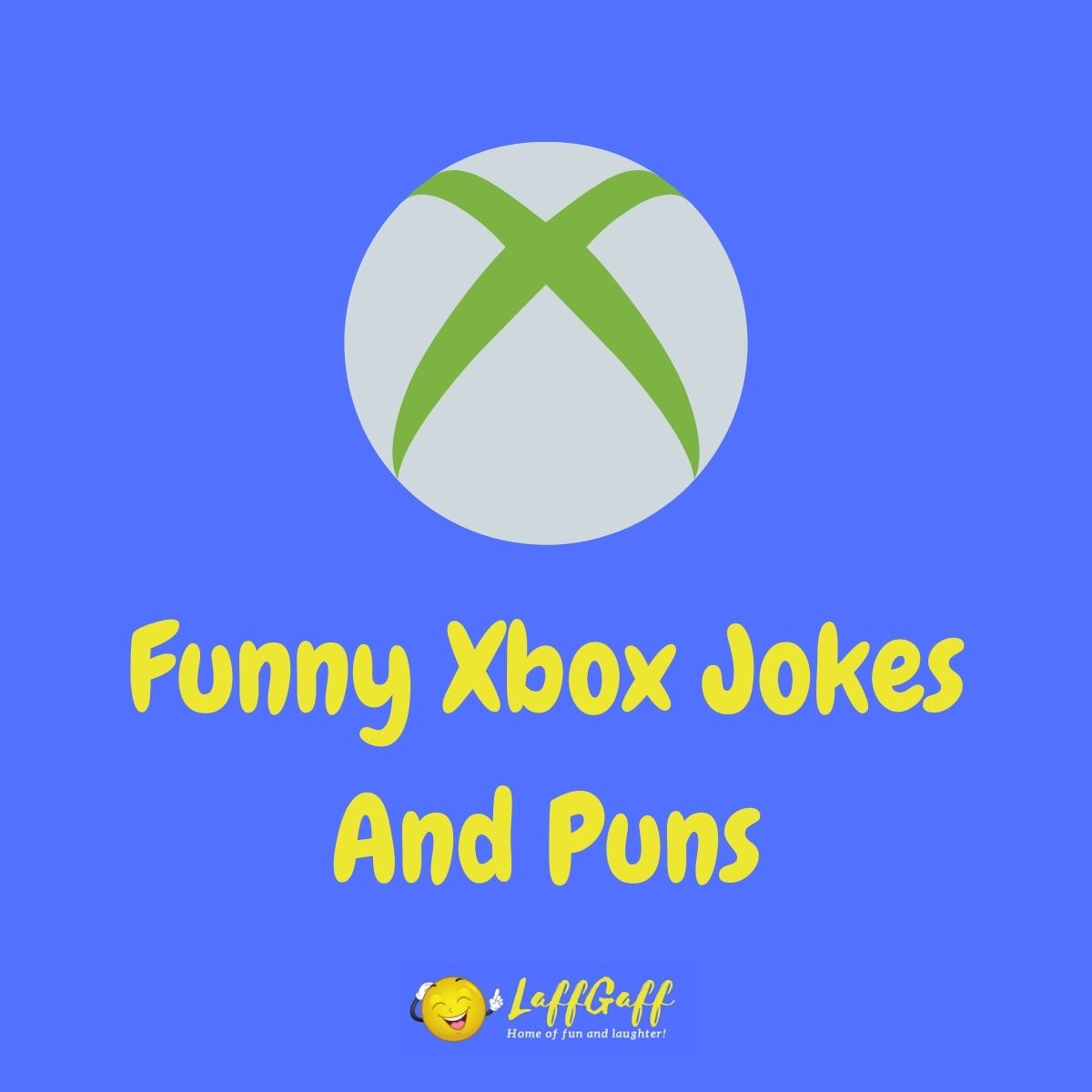 Featured image for a page of funny Xbox jokes and puns.