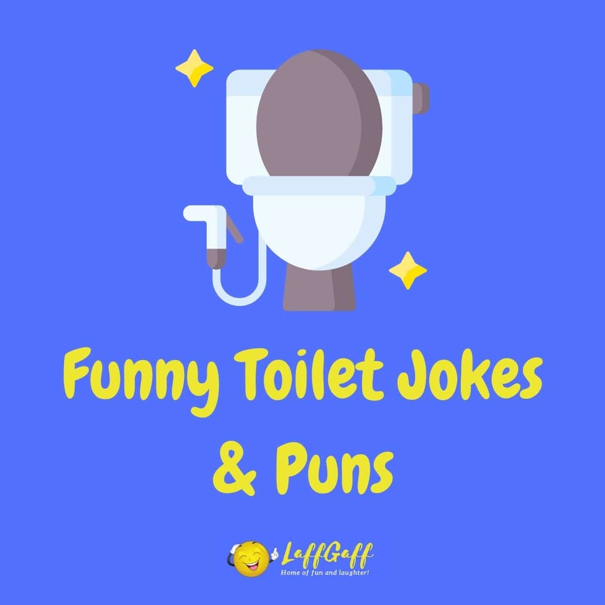 40+ Hilarious Toilet Jokes And Puns! | LaffGaff