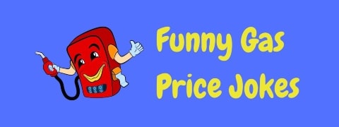 Header image for a page of funny gas price jokes..