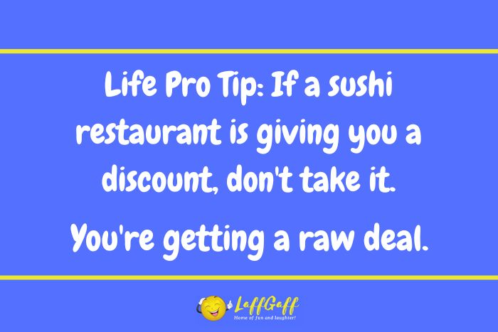 Sushi Restaurant Discount
