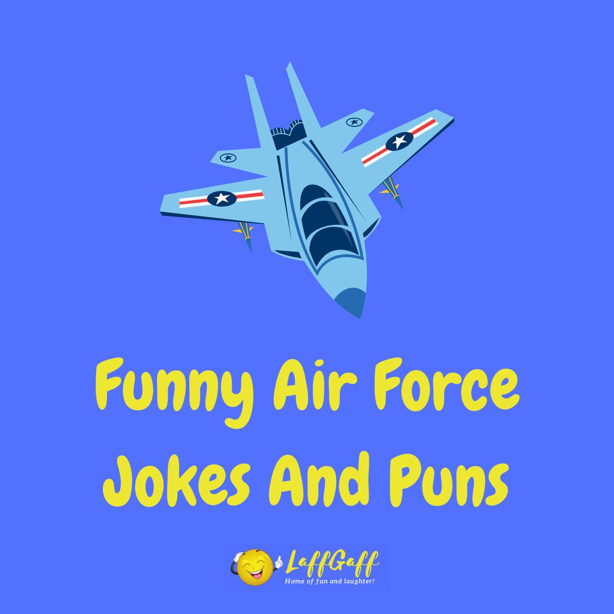 Featured image for a page of air force jokes and puns.