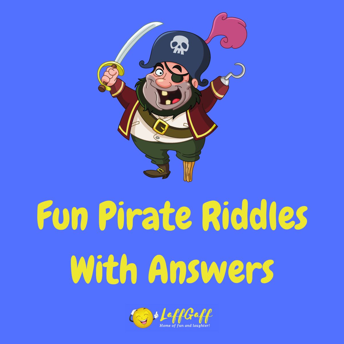 Featured image for a page of pirate riddles with answers.