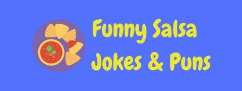 Header image for a page of salsa jokes and puns.