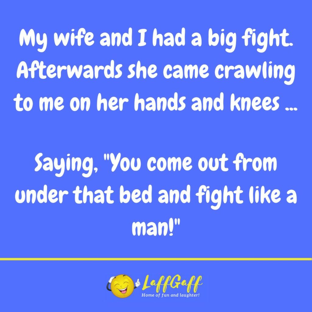 Funny Big Fight Joke! | LaffGaff, Home Of Laughter