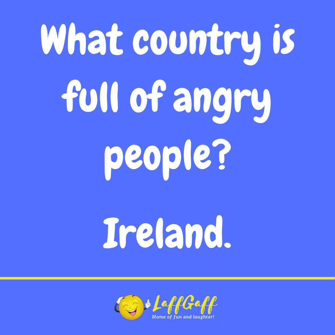 Angry country joke from LaffGaff.