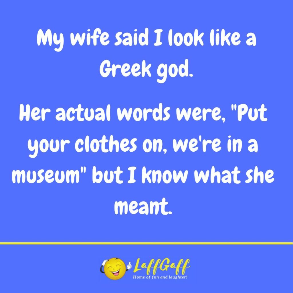 Funny Greek God Joke! | LaffGaff, Home Of Laughter