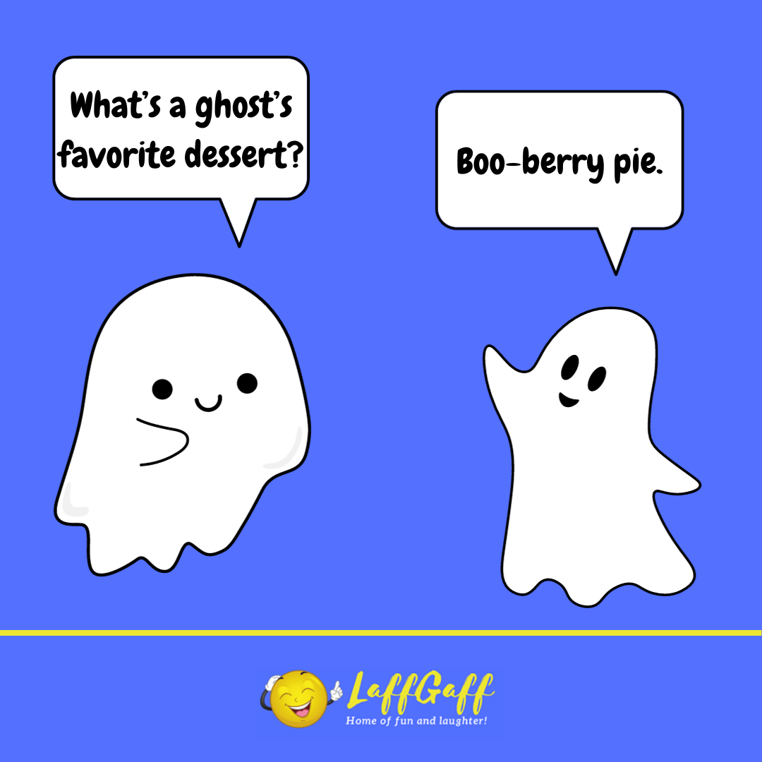 What's a ghosts favorite dessert joke from LaffGaff.