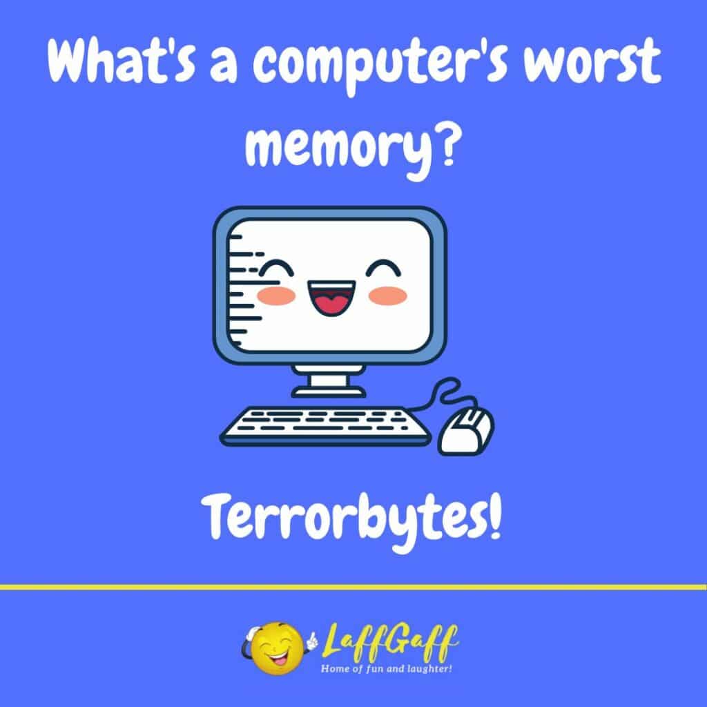 Funny Computer's Worst Memory Joke! LaffGaff