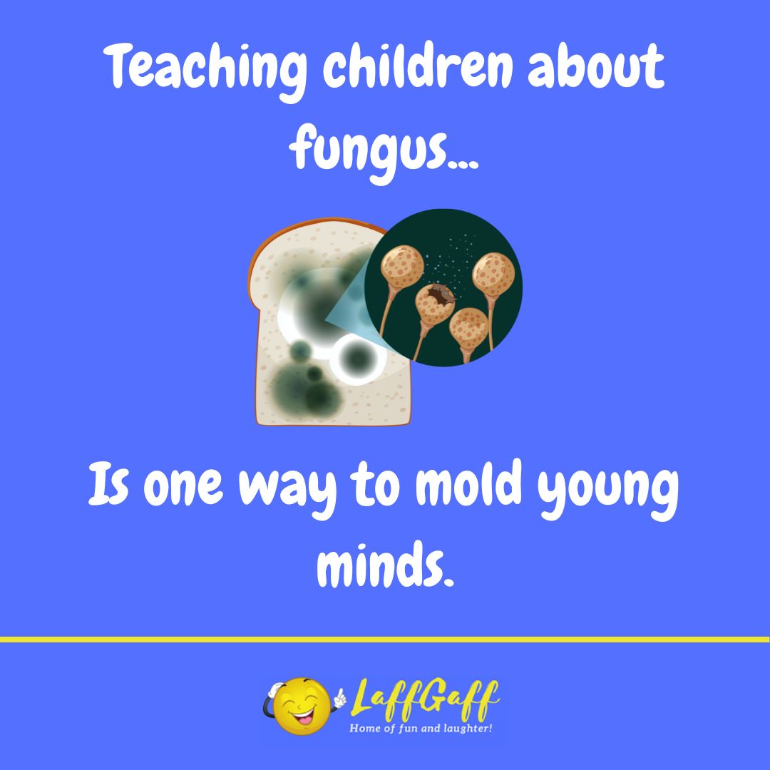 Fungus awareness joke from LaffGaff.