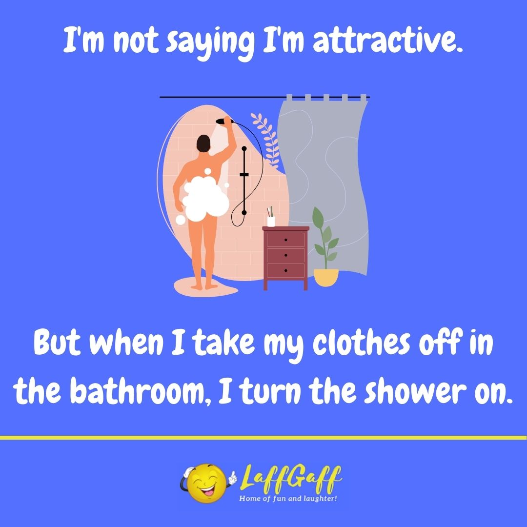 Shower joke from LaffGaff.